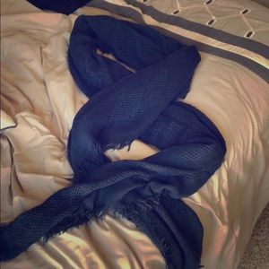 Blue scarf